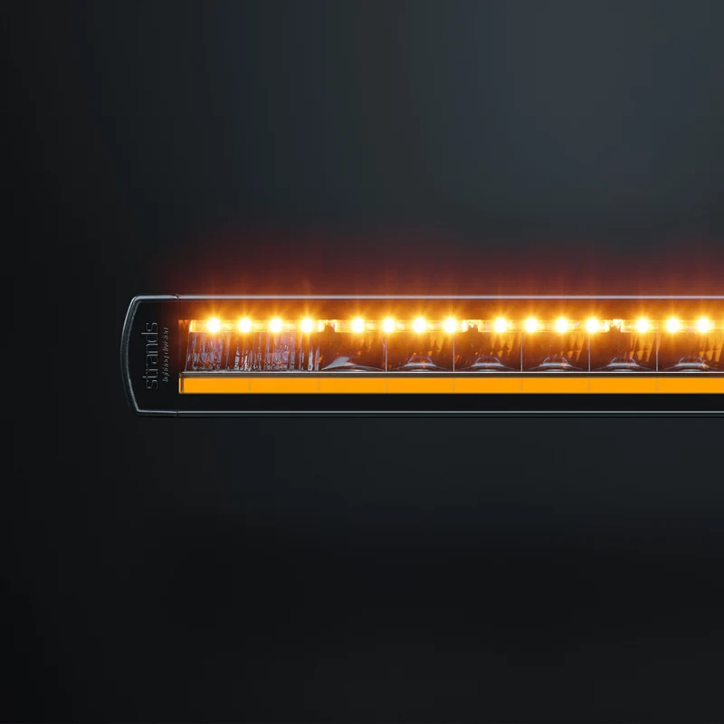 Strands Night Guard SR Light Bar con stroboscopio di avvertimento di pericolo / 20"