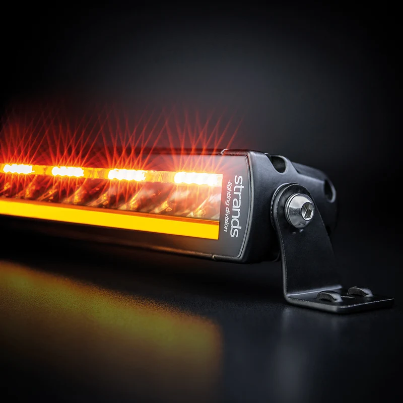 Strands Night Guard SR Light Bar con stroboscopio di avvertimento di pericolo / 20"