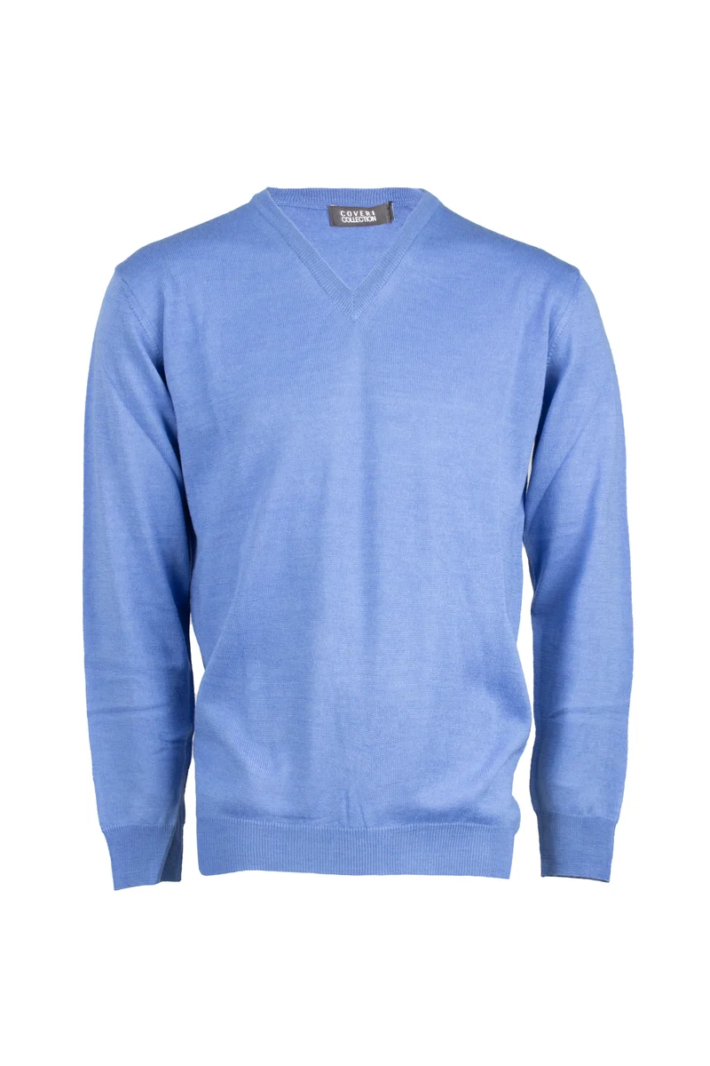 Pullover Made in Italy scollo a V