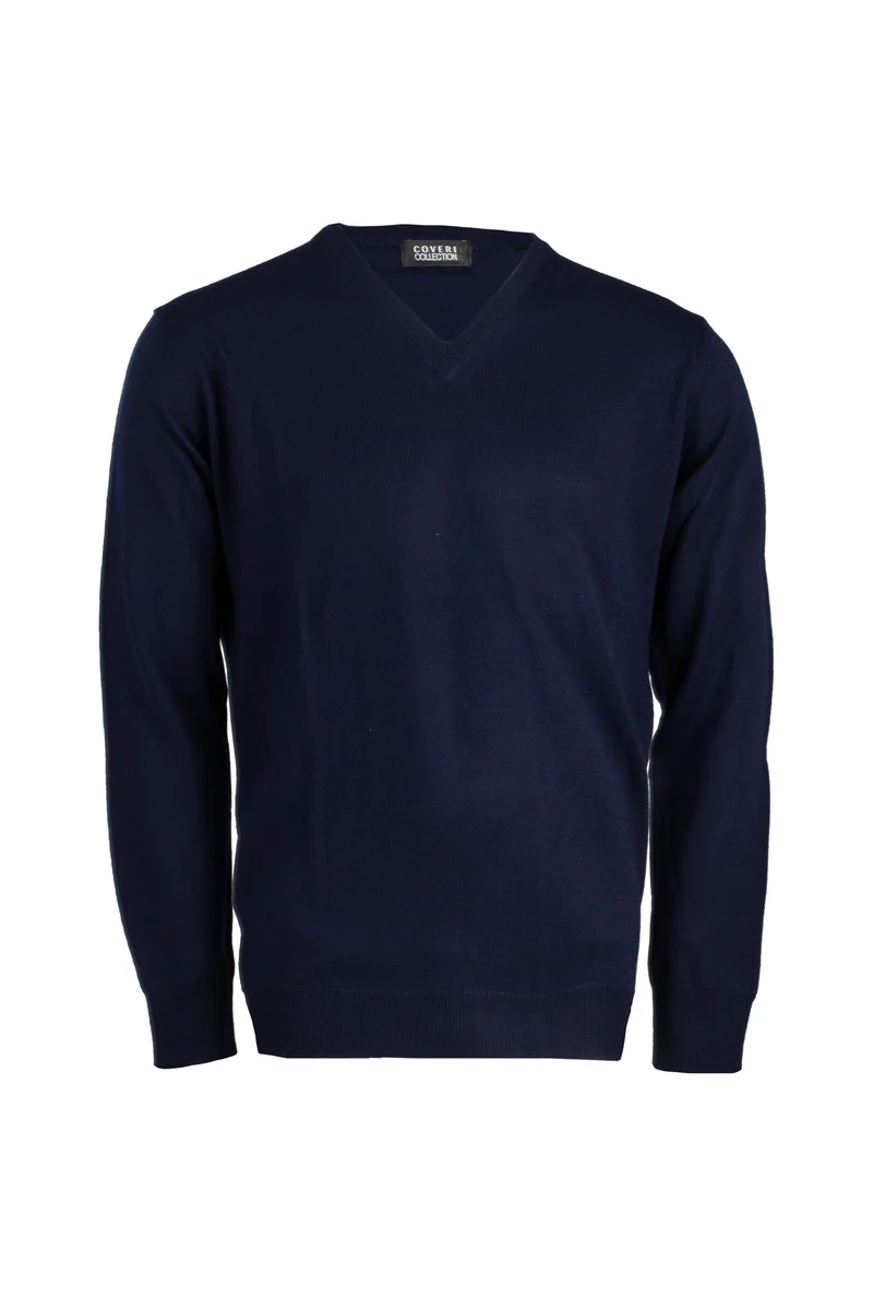 Pullover Made in Italy scollo a V