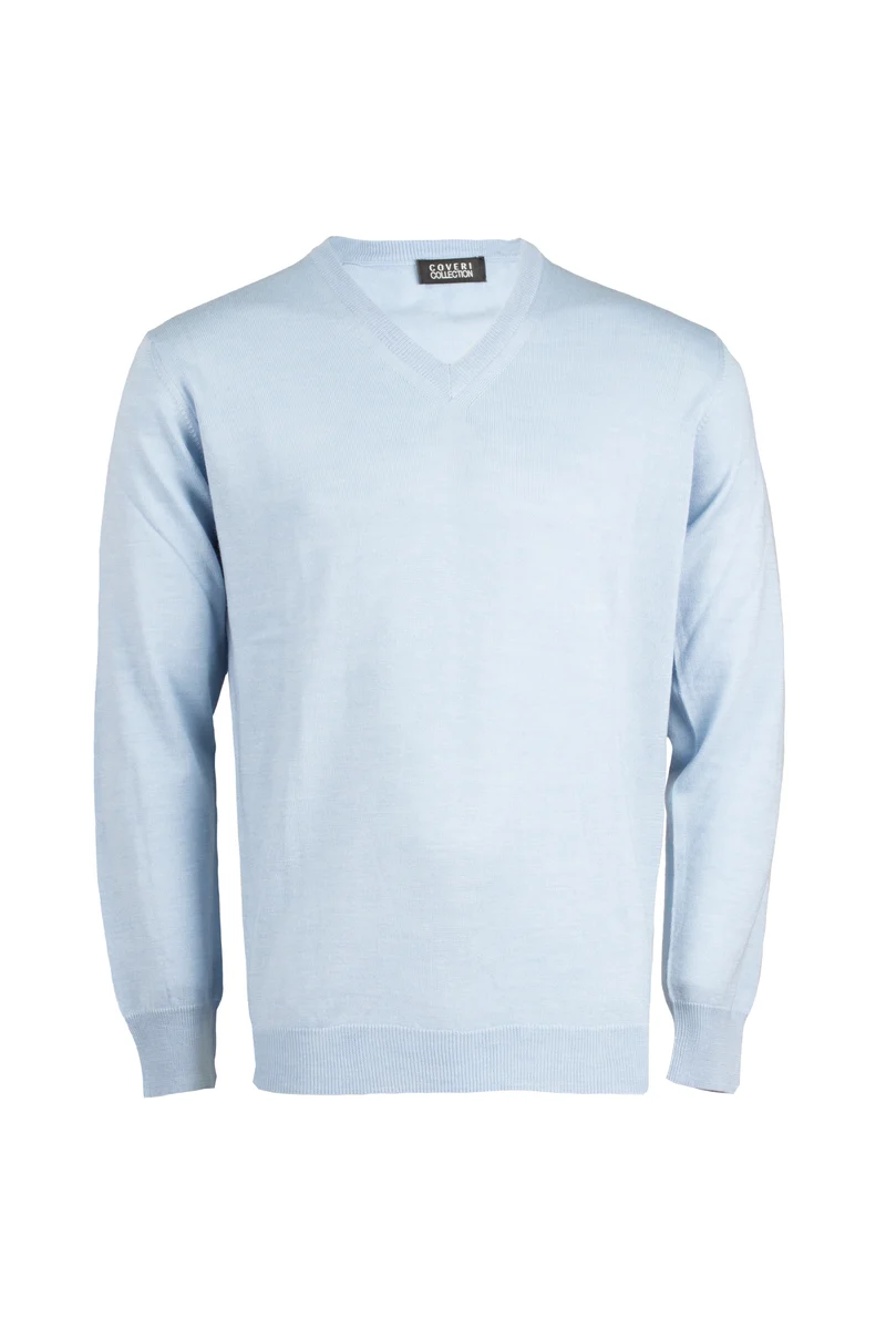 Pullover Made in Italy scollo a V