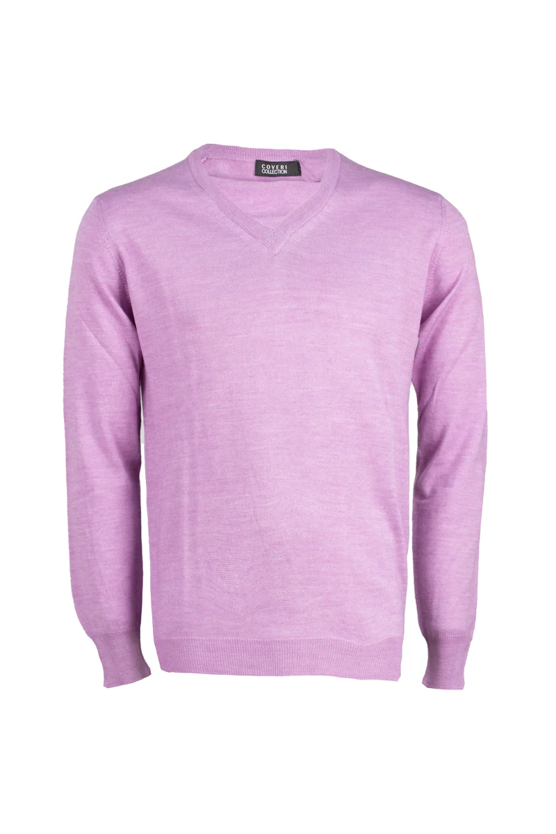 Pullover Made in Italy scollo a V