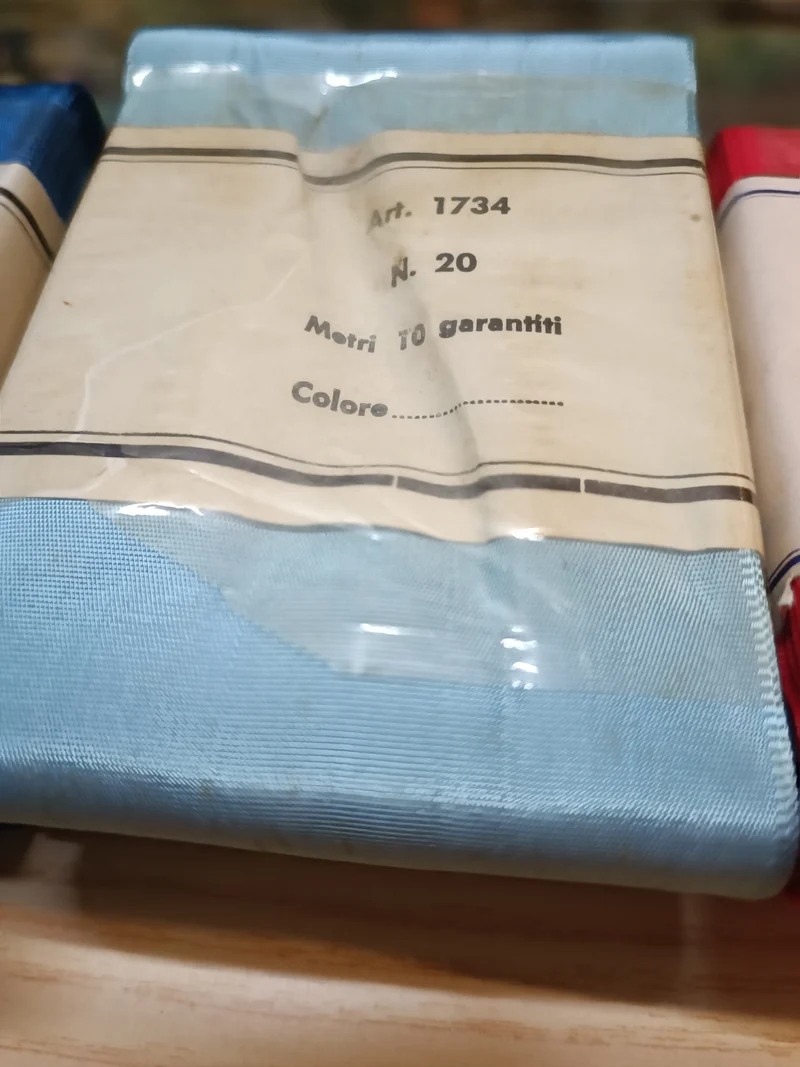 Nastro vintage nylon, N.20(8 cm), da 10 m. 100g.