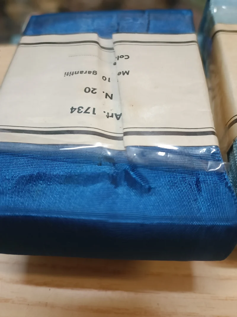Nastro vintage nylon, N.20(8 cm), da 10 m. 100g.