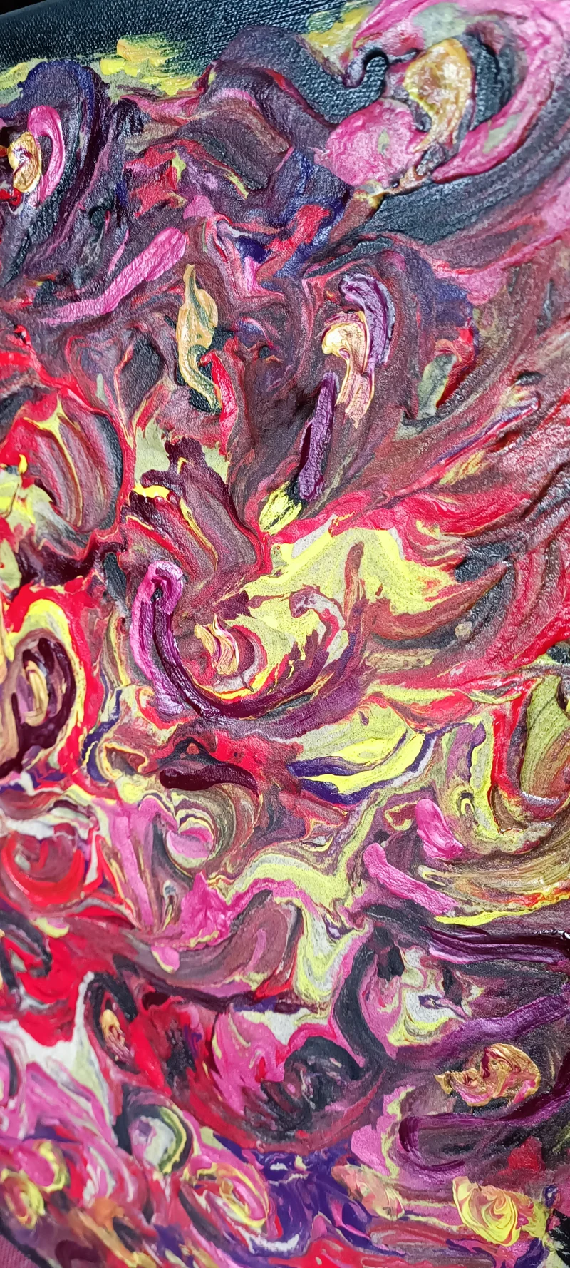 Cromie d'Autore. Dipinti in tecnica mista con acrilici su tela 40cm x 50cm. Artista Vittorina Castellano. 600g.