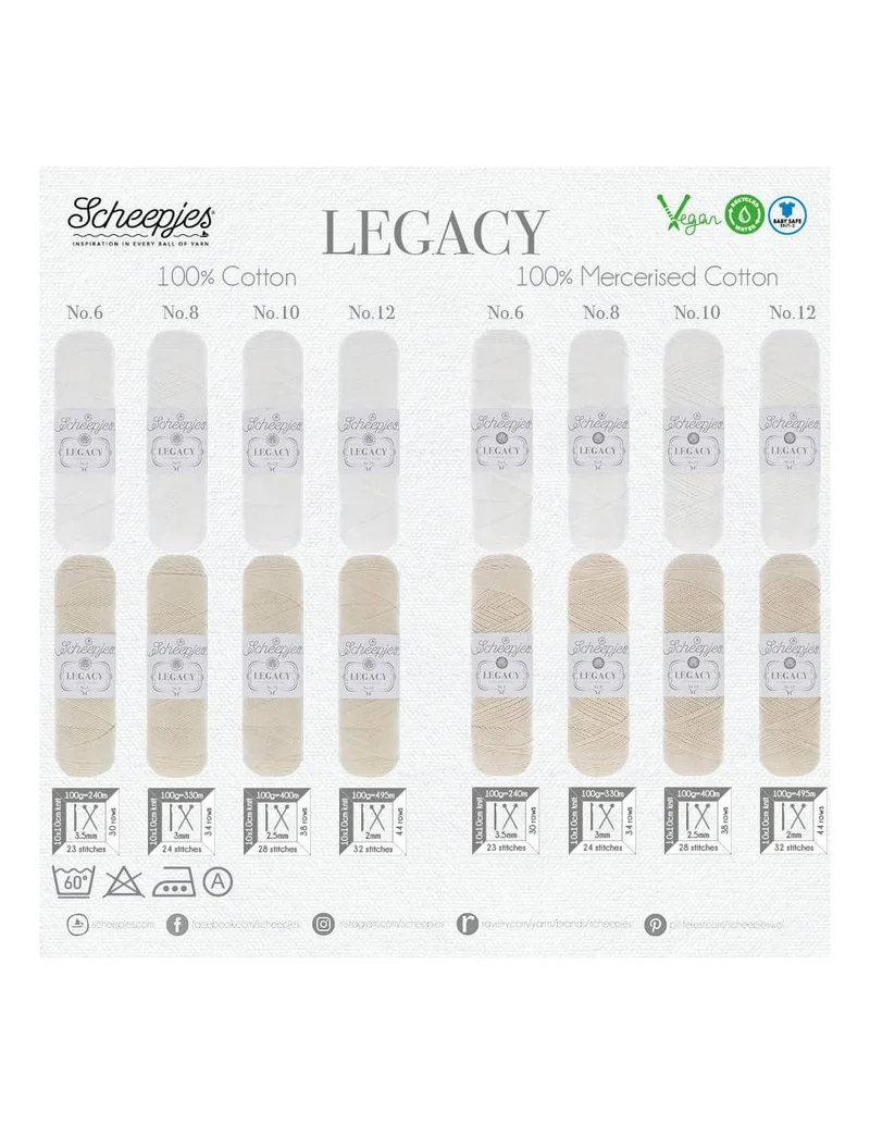 Legacy Cotton 08-089 (ecrù non tinto)