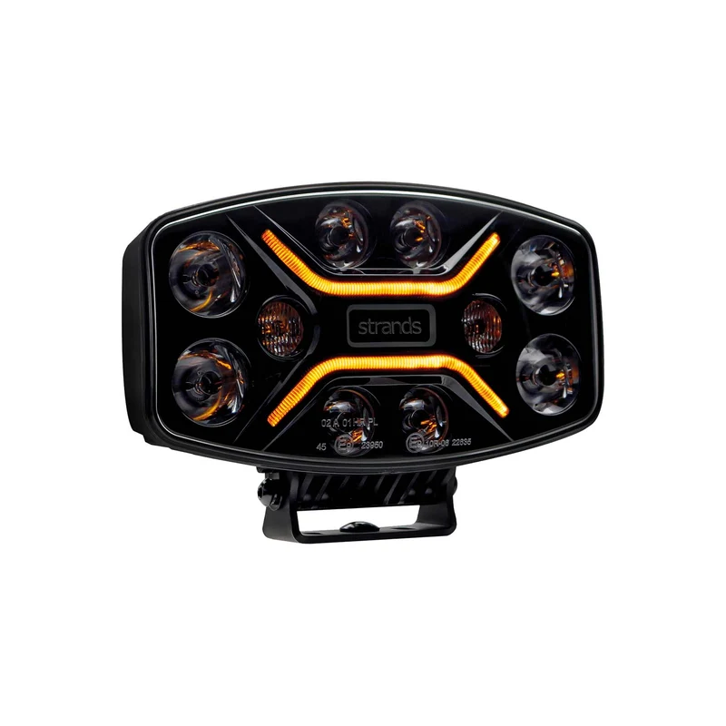 Strands Dark Knight Insane Driving Lamp con luci stroboscopiche di avvertimento di pericolo