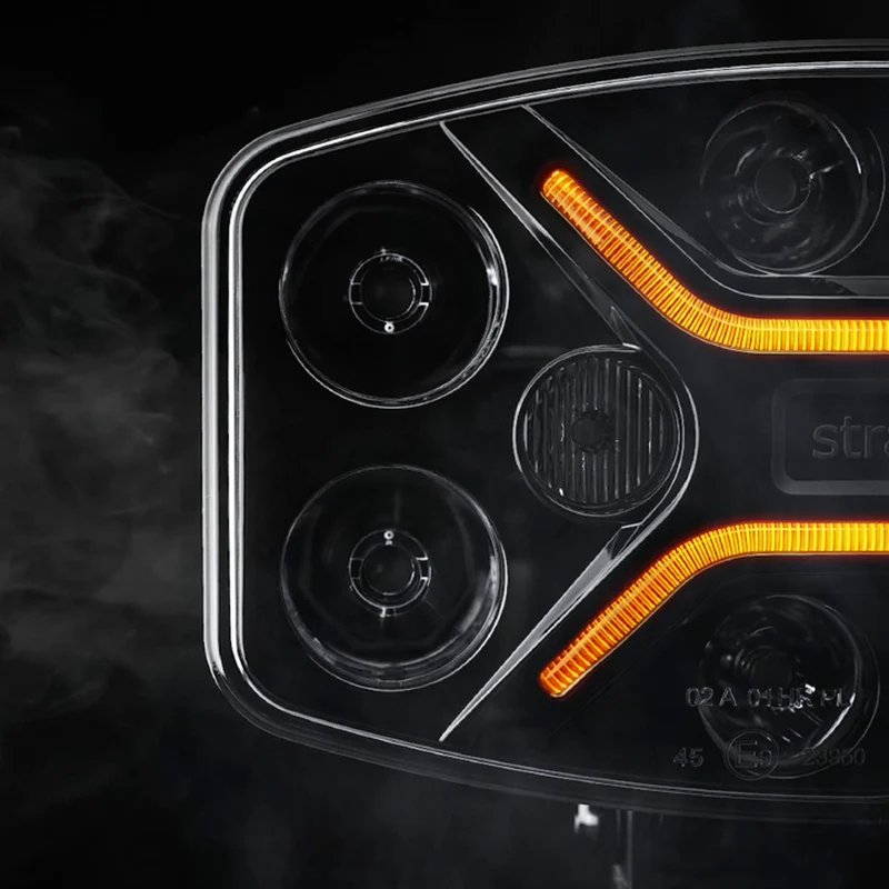 Strands Dark Knight Insane Driving Lamp con luci stroboscopiche di avvertimento di pericolo