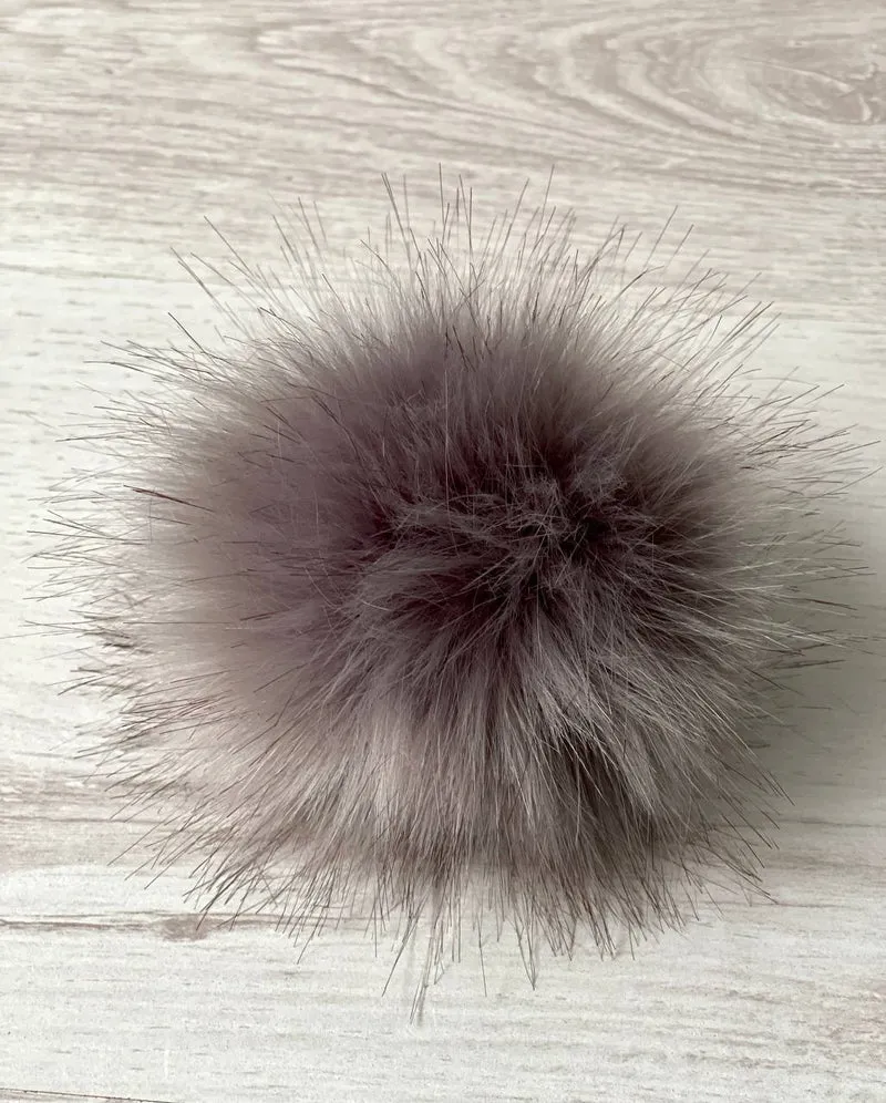 Pompon (eco) grigio