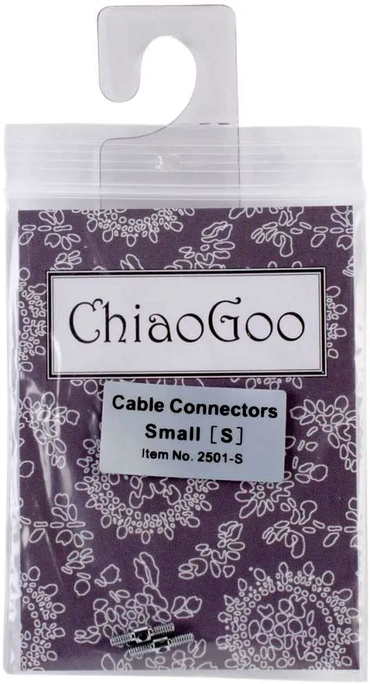ChiaoGoo Connettori per cavi per spin o twist intercambiabili set S o L
