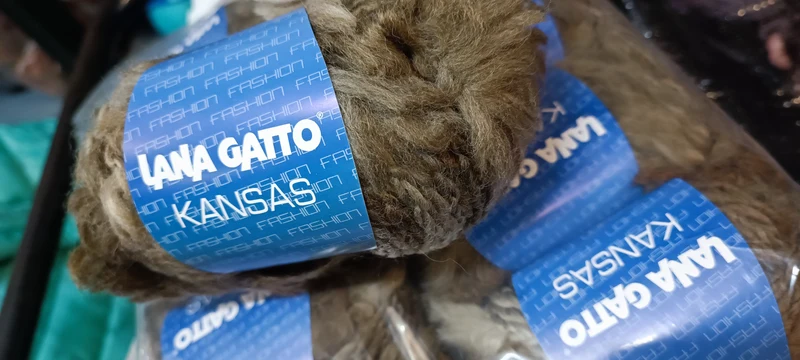 Misto lana fantasia pelliccia Kansas Gatto. 1 kg.