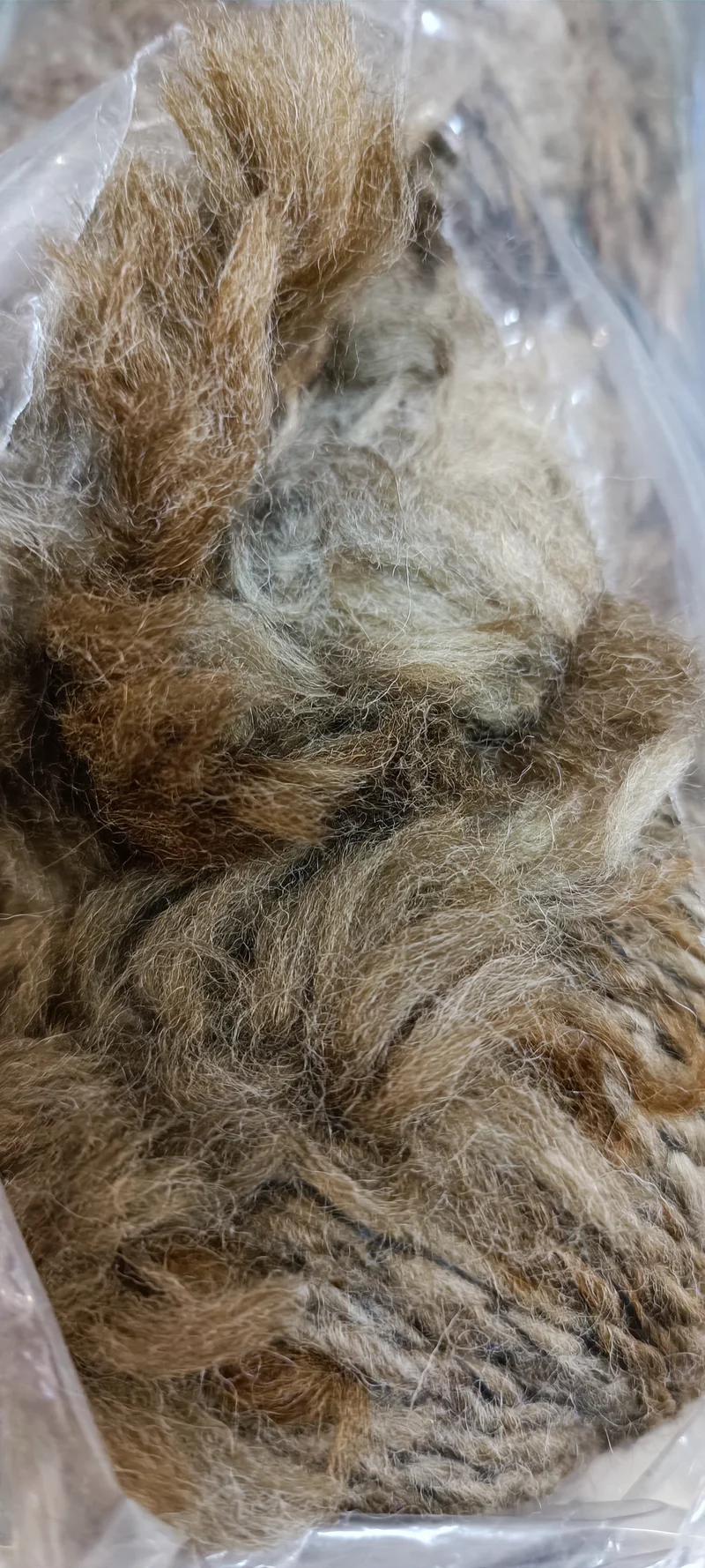 Misto lana fantasia pelliccia Kansas Gatto. 1 kg.