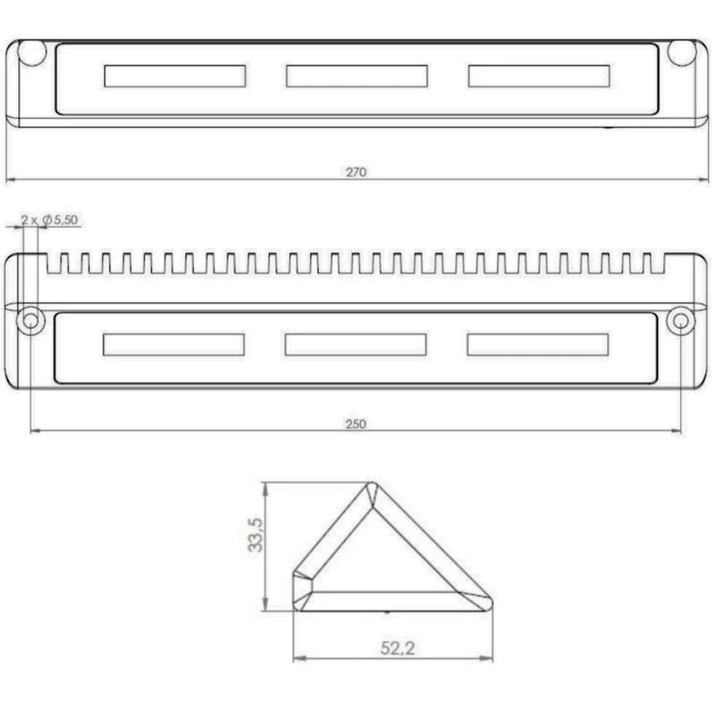 Luce di scena a LED per impieghi gravosi / Luce di lavoro
