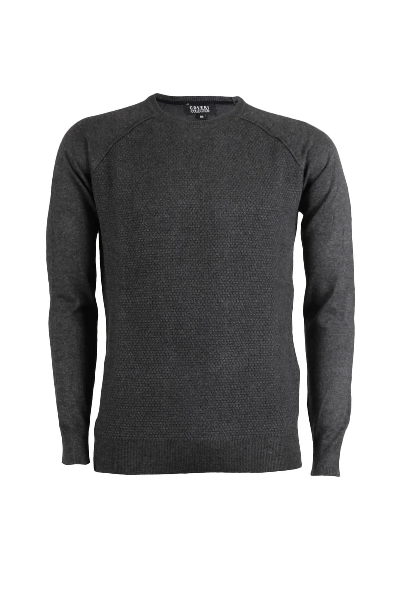 Pullover uomo punto riso