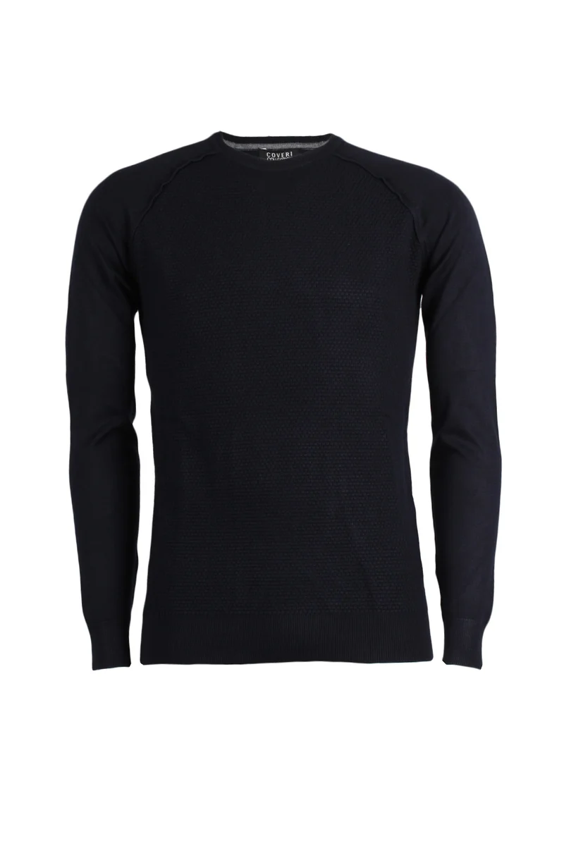 Pullover uomo punto riso
