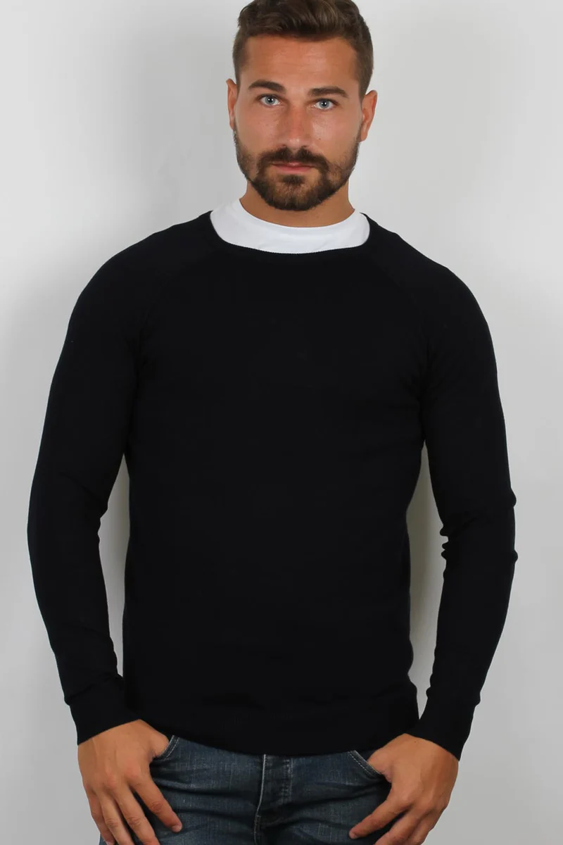 Pullover uomo manica Reglan