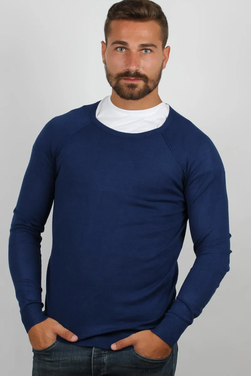 Pullover uomo manica Reglan