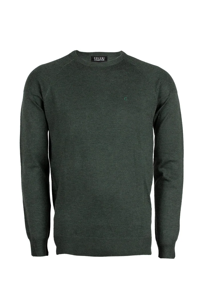 Pullover girocollo uomo
