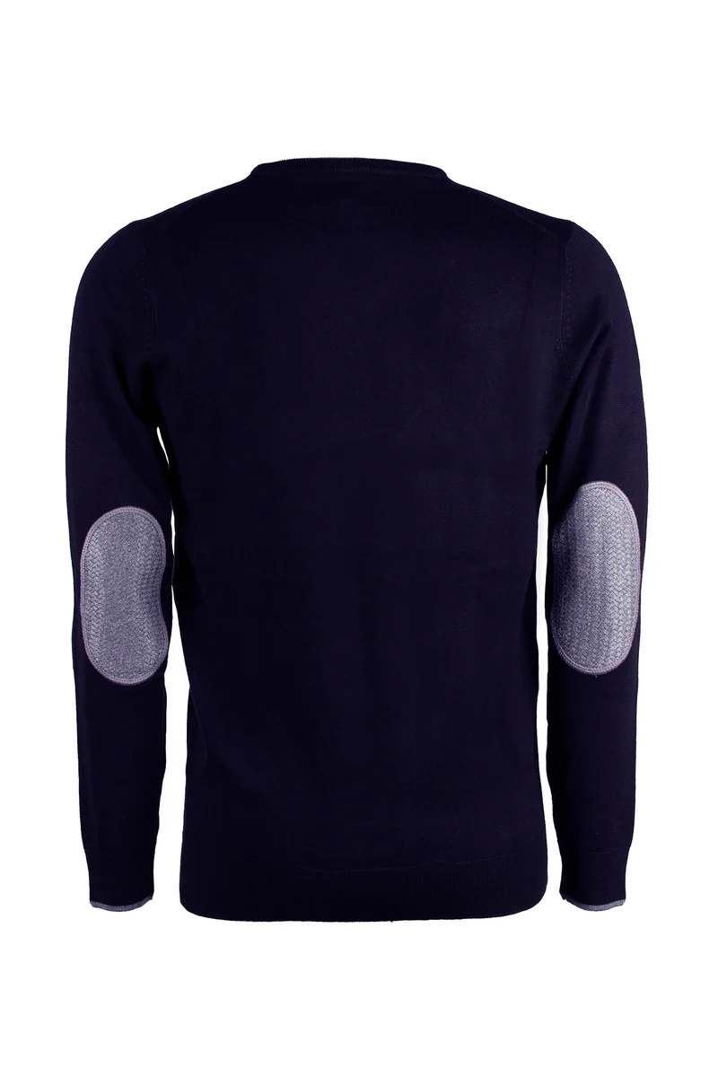 Pullover uomo con toppe
