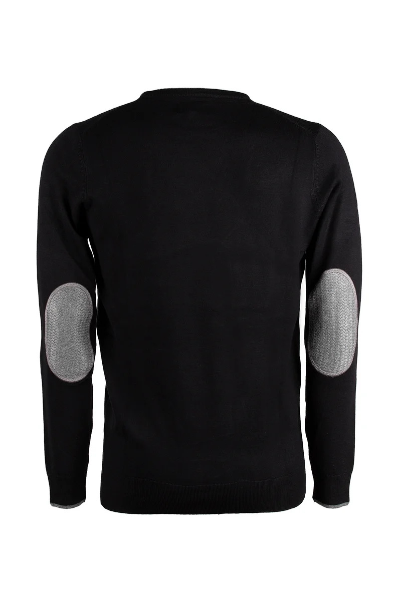 Pullover uomo con toppe