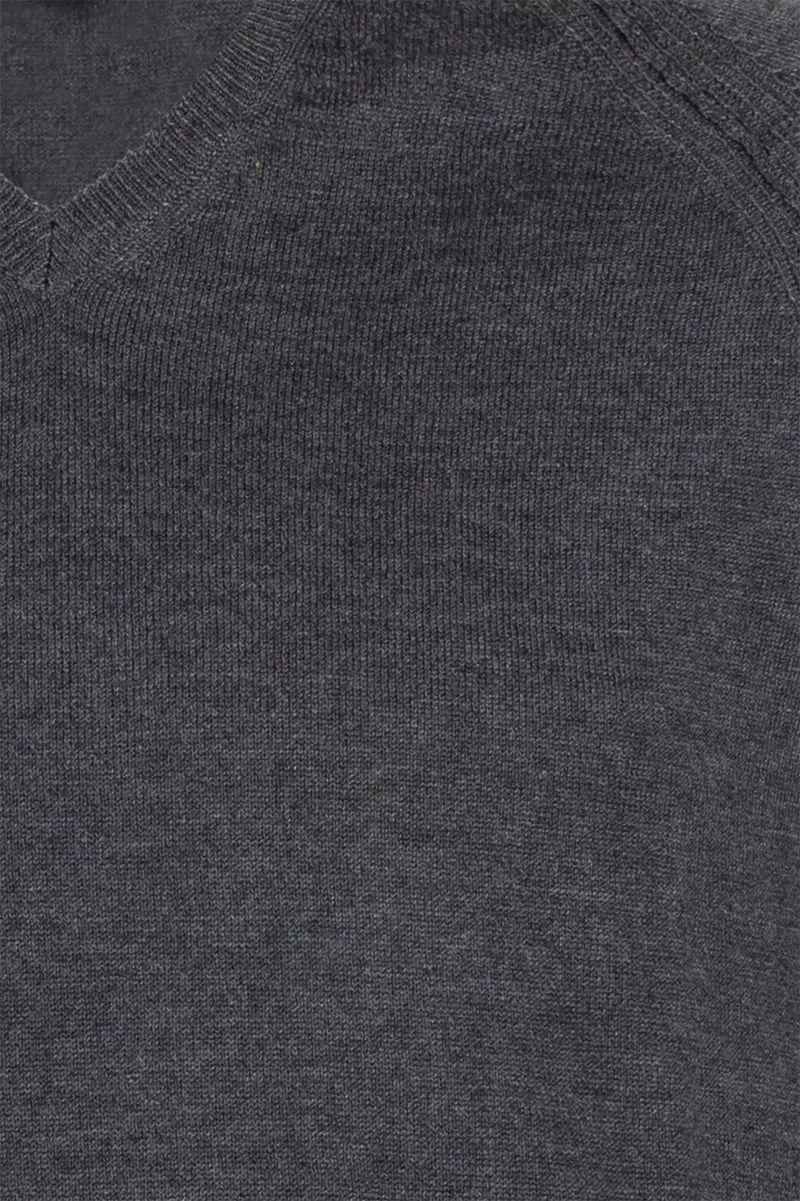 Pullover scollo a V uomo