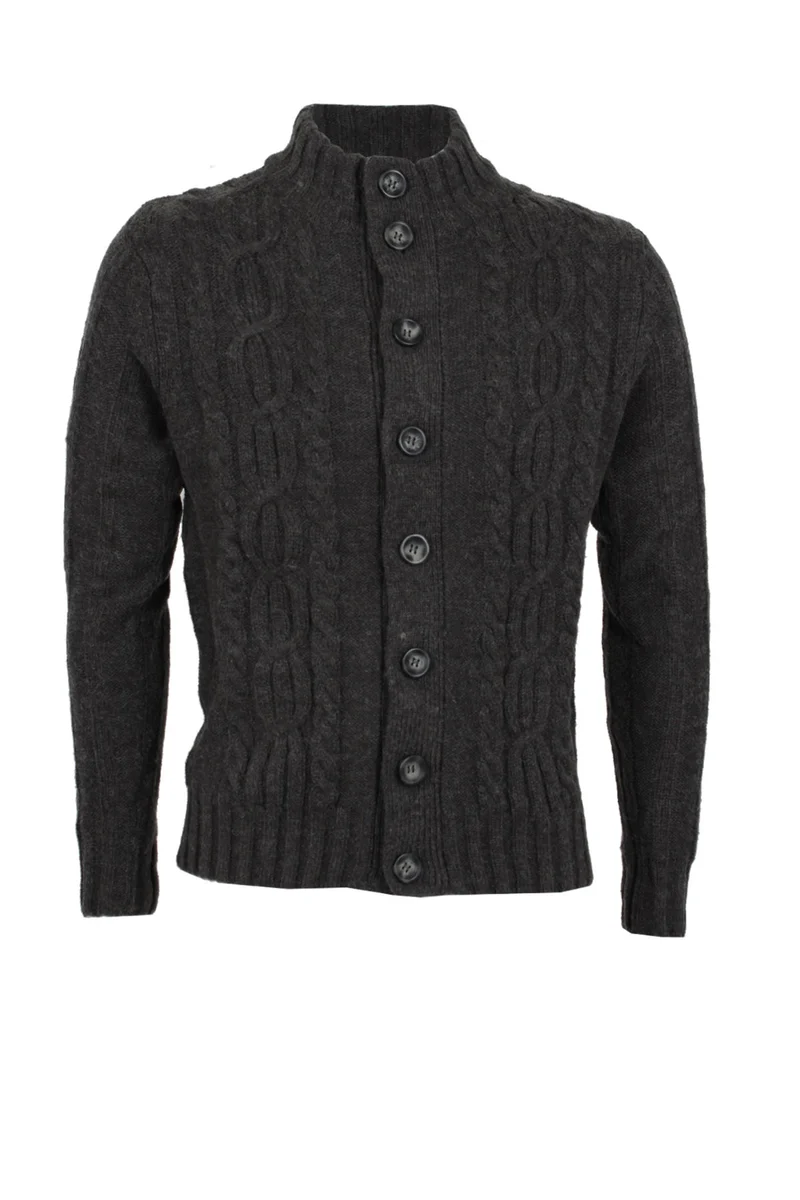 Cardigan uomo lavorazione tricot