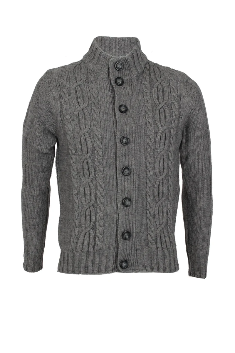 Cardigan uomo lavorazione tricot