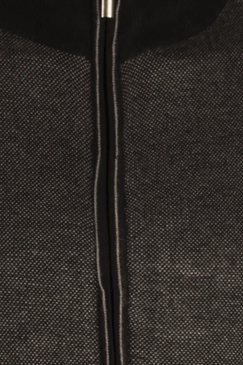 Cardigan uomo full zip in misto cotone