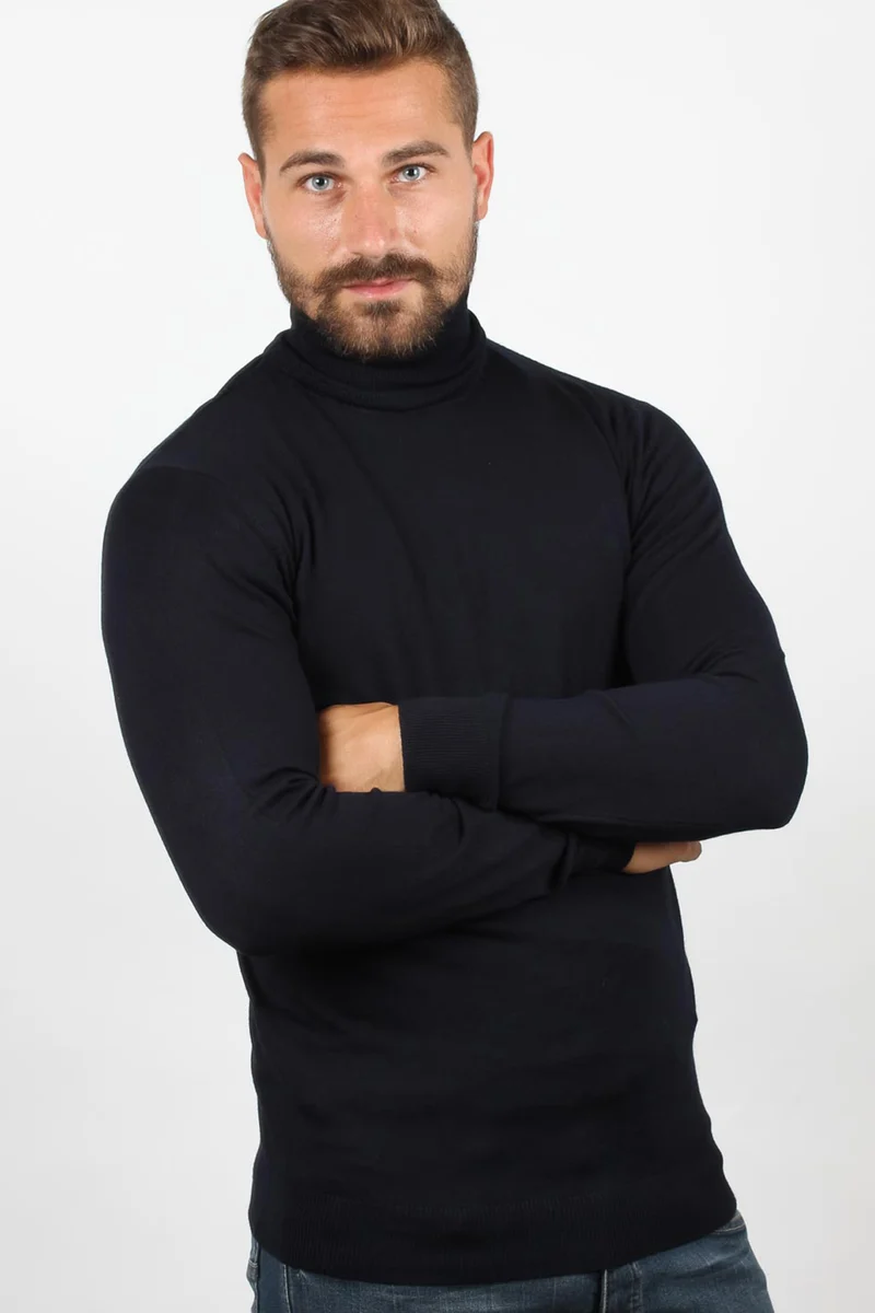 Dolcevita uomo misto viscosa
