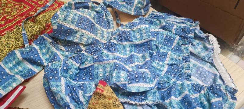 Vintage originale da collezione! Bikini, bolero e reggiseno. 400g.
