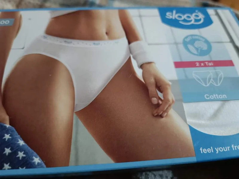 Sloggi 100 Tai, confezione da due paia di slip donna. 200g.