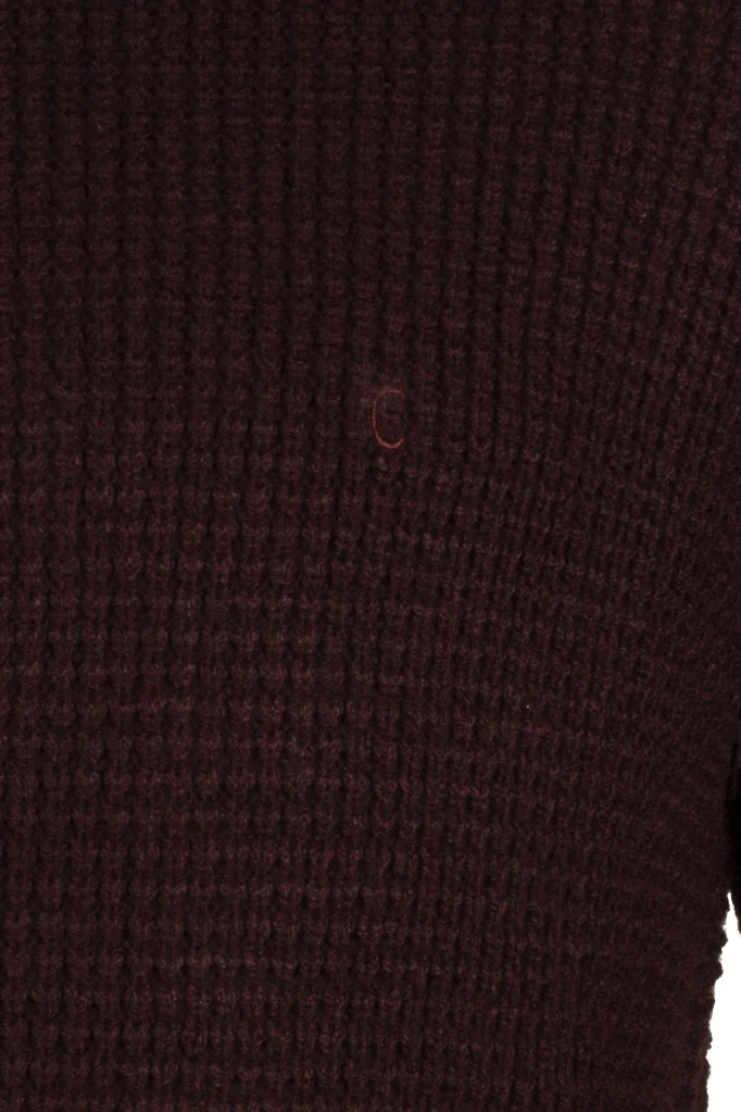 Dolcevita uomo con trama tinta unita