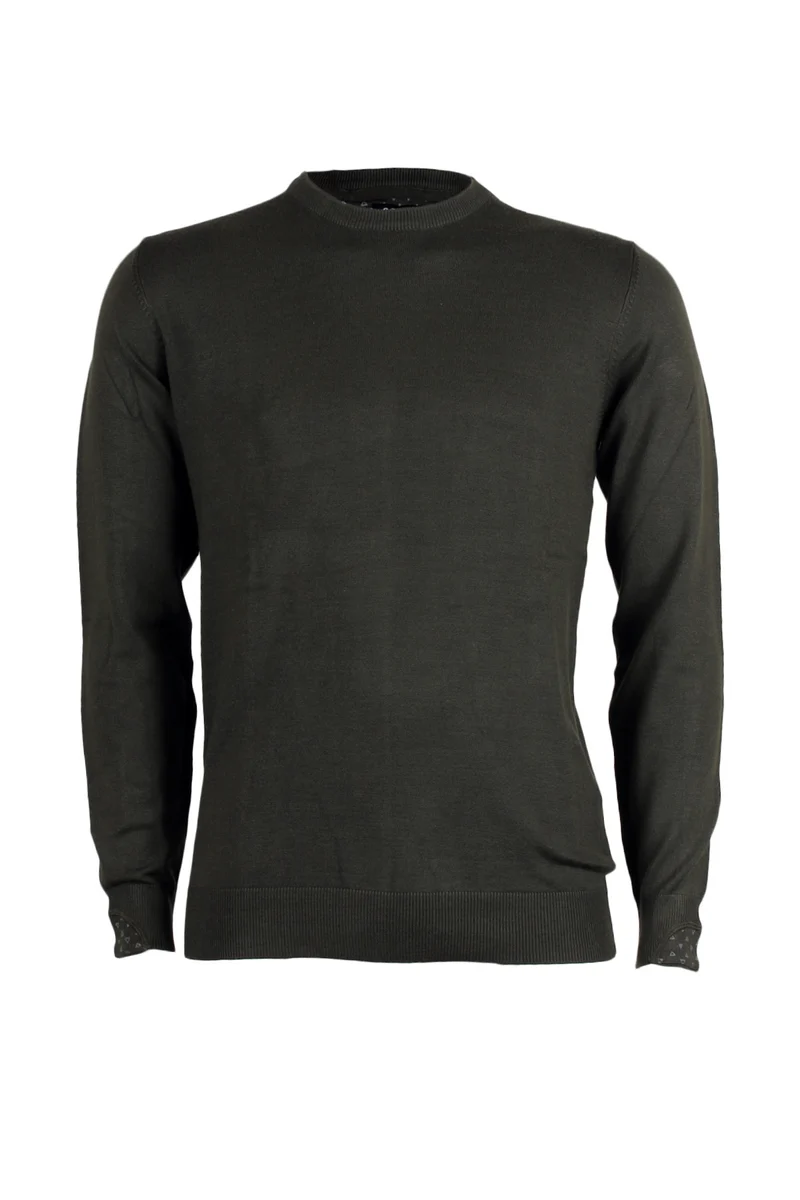 Pullover girocollo uomo