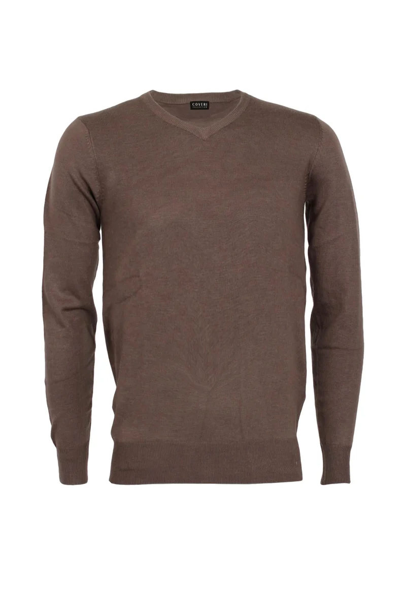 Pullover scollo a V uomo