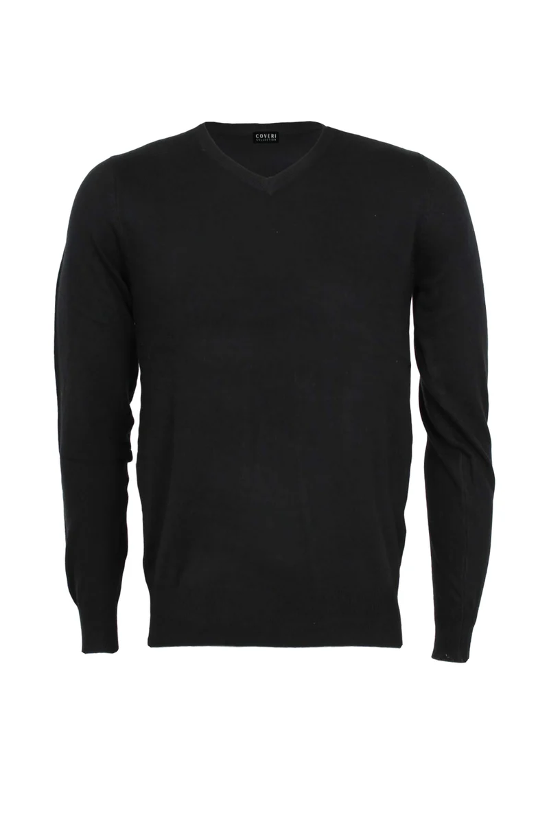 Pullover scollo a V uomo
