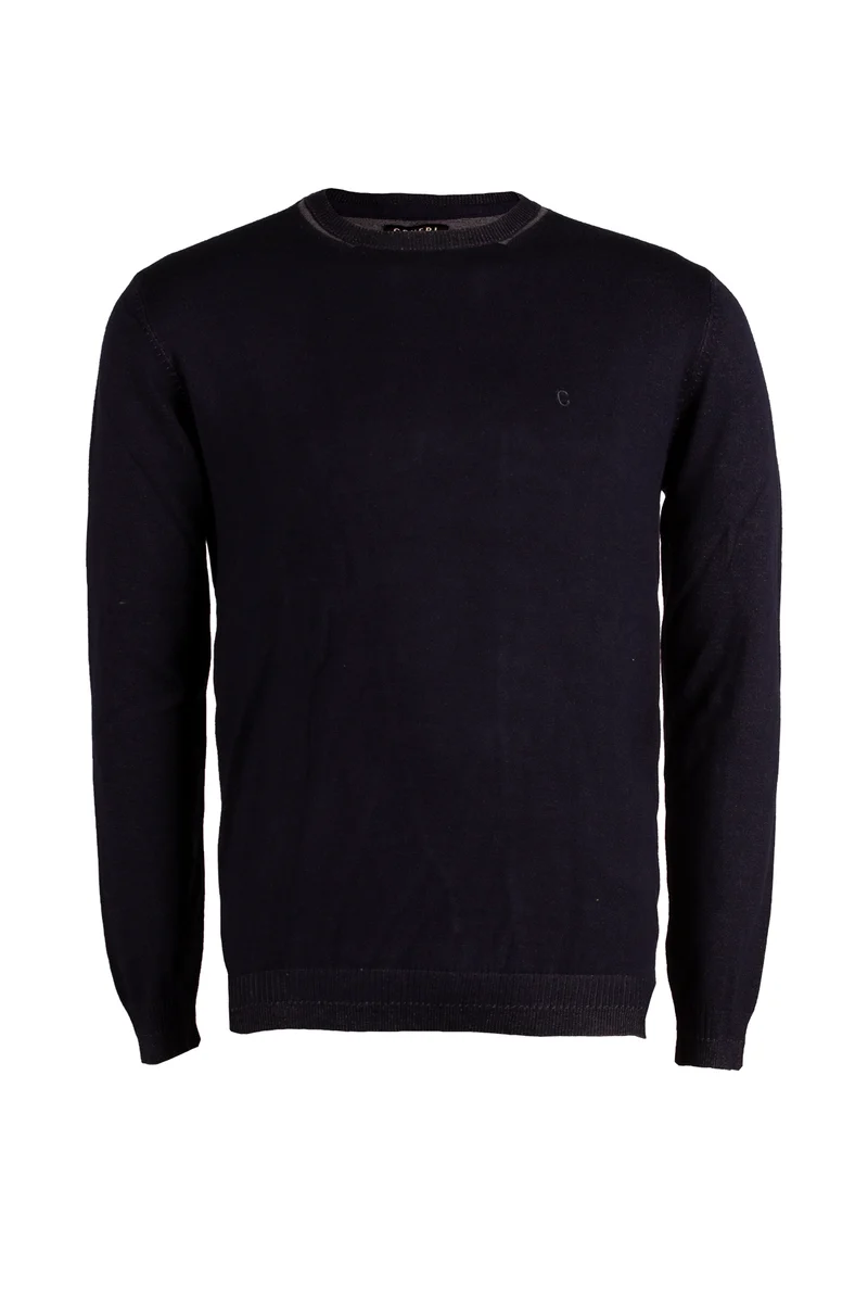 Pullover in misto cotone uomo