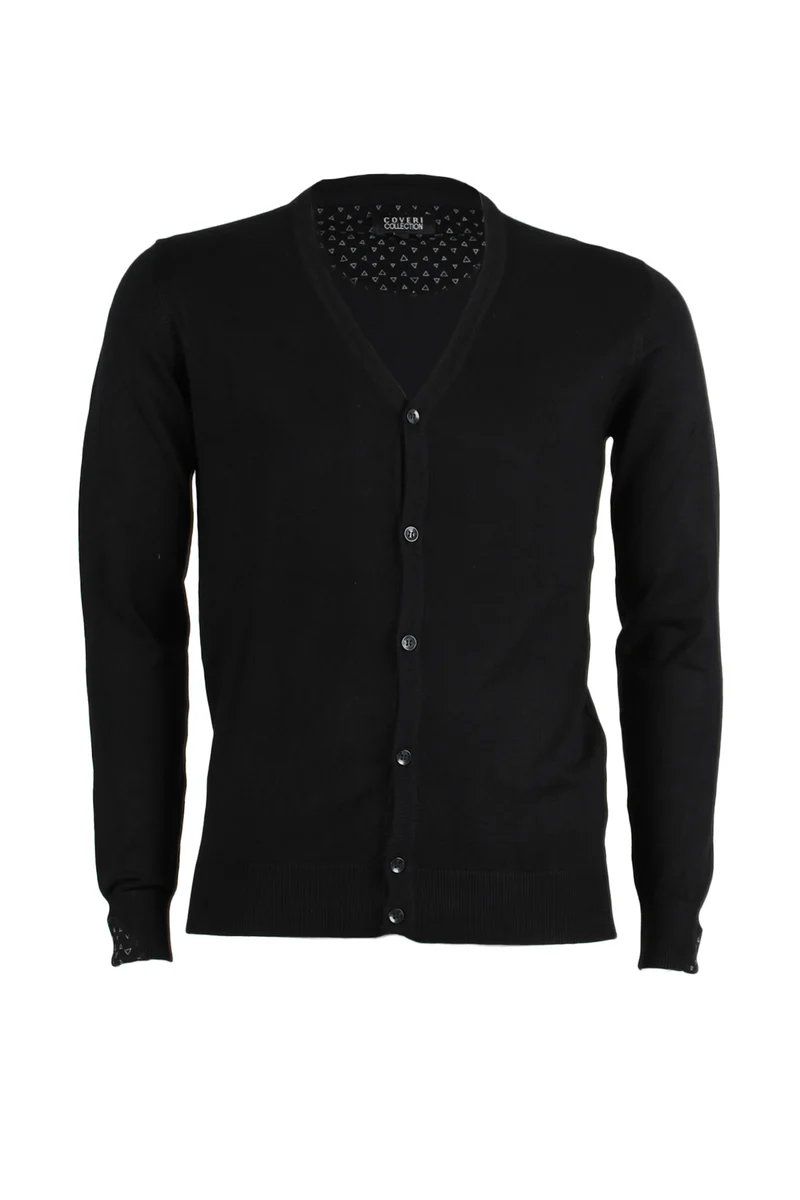 Cardigan uomo tinta unita