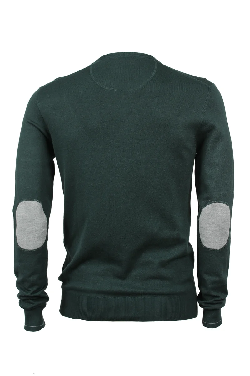 Maglioncino girocollo con toppe Hara