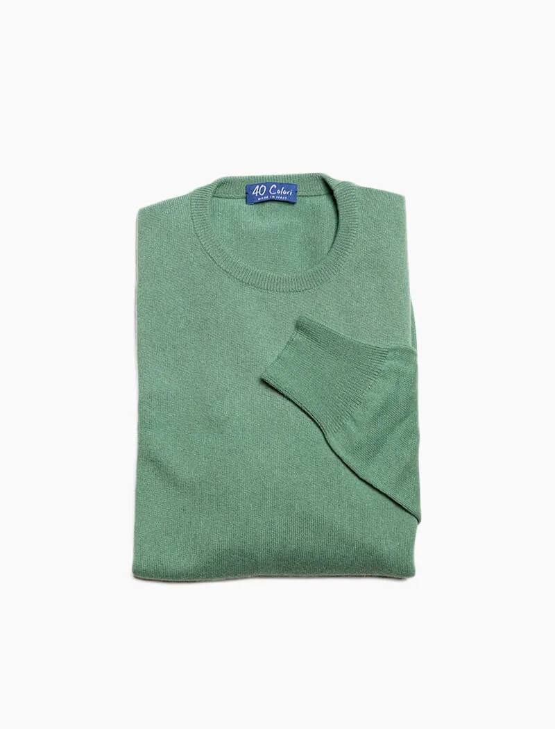 Jade Crew Neck Cashmere Jumper