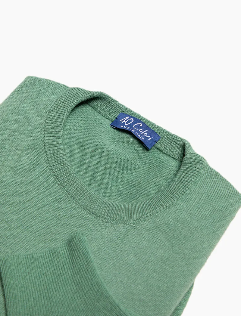 Jade Crew Neck Cashmere Jumper