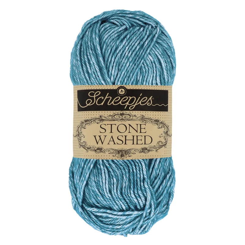 Stone washed 805 Blue Apatite
