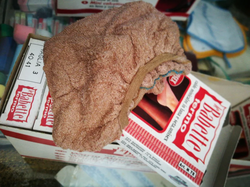 Babette unisex in lana e seta 4 paia. 100g.