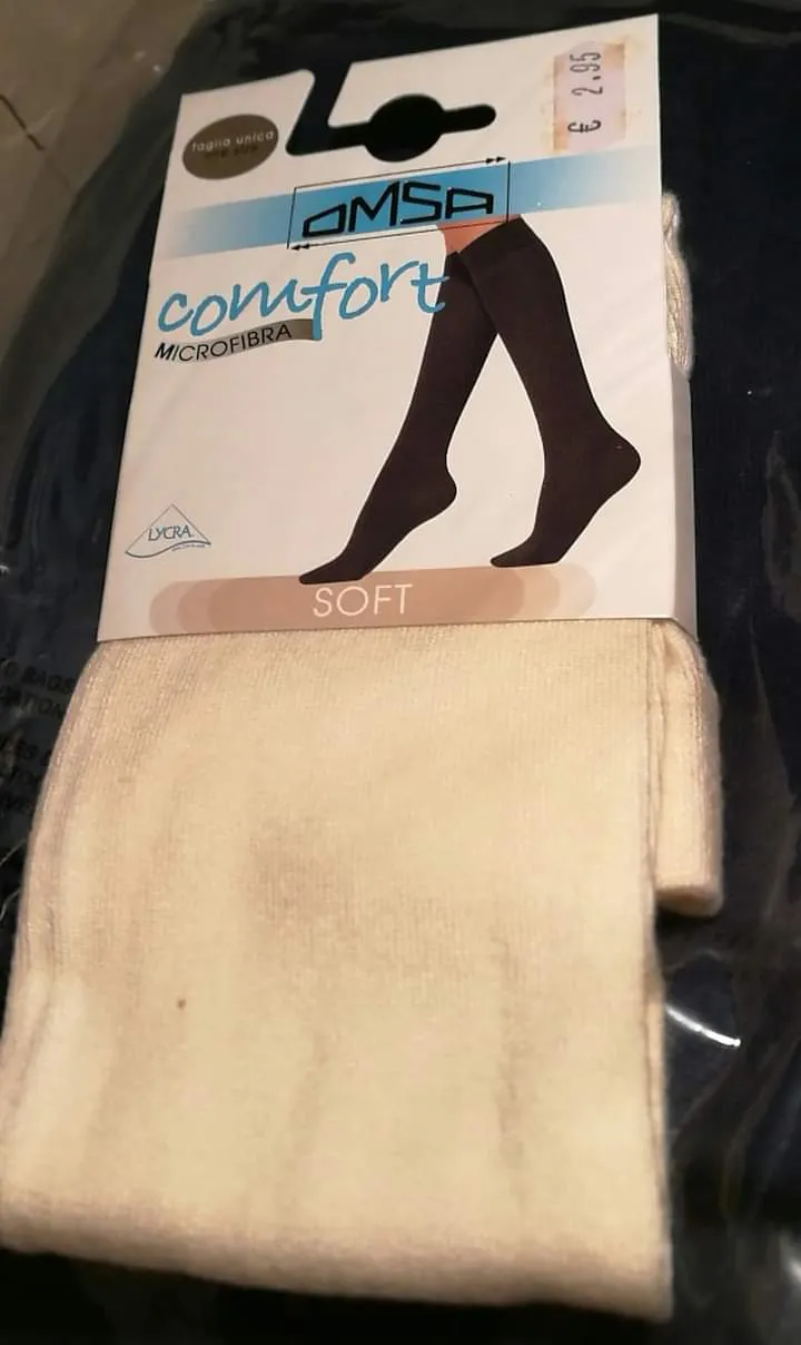 OMSA gambaletto moda in microfibra, 200g.