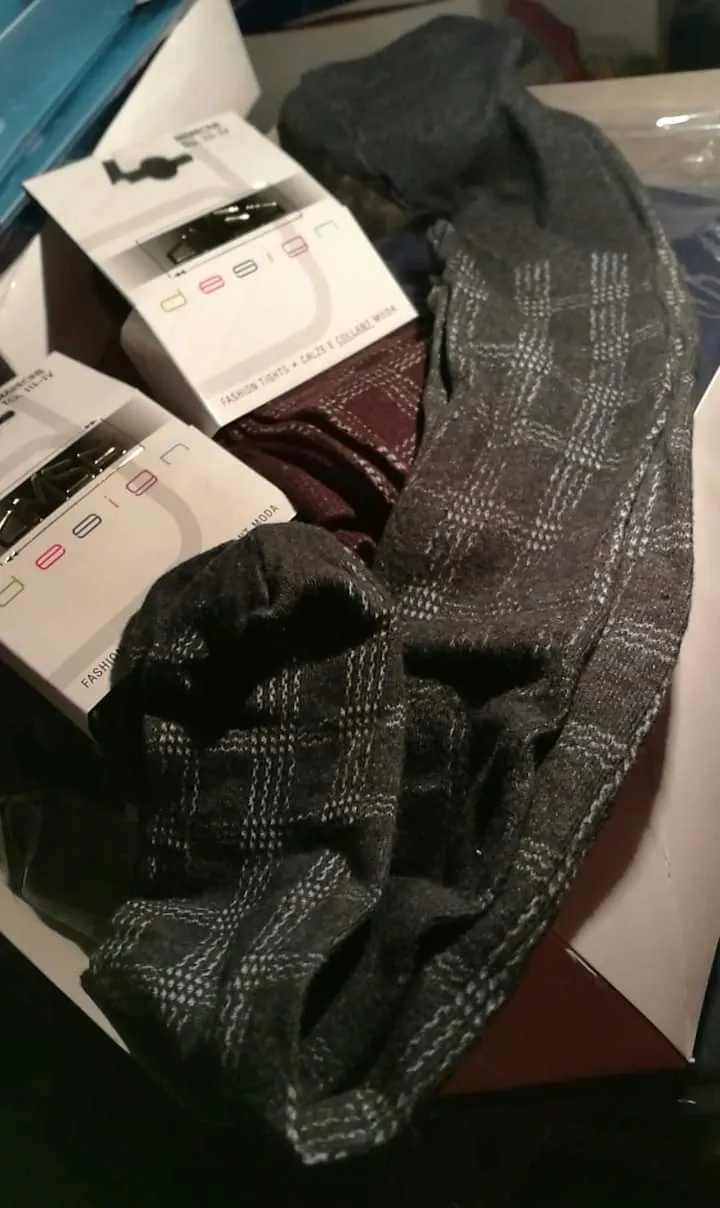 Collant moda OMSA, caldo e coprente M-L. 200g.