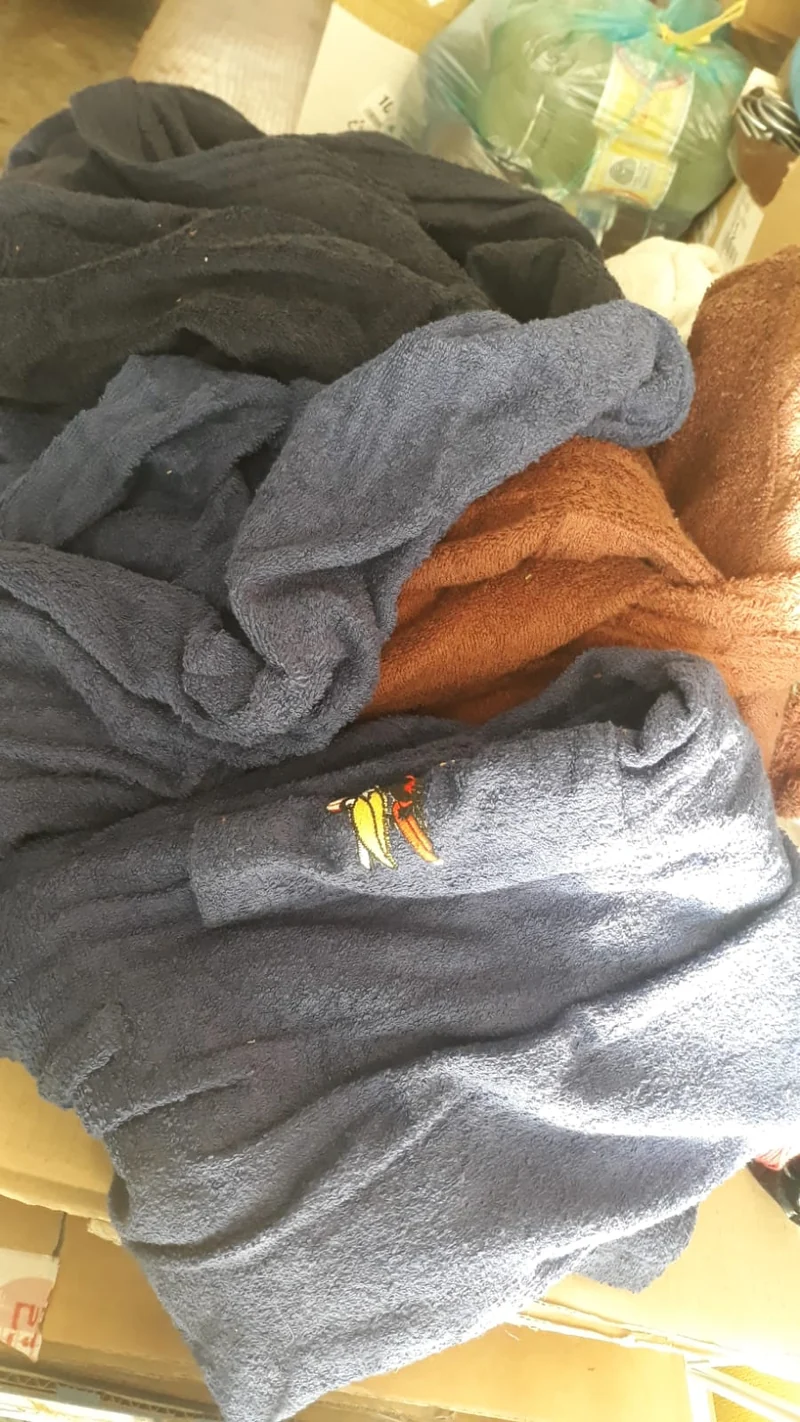 Accappatoio ragazzo Zucchi in spugna di cotone, taglia III, 700g.,