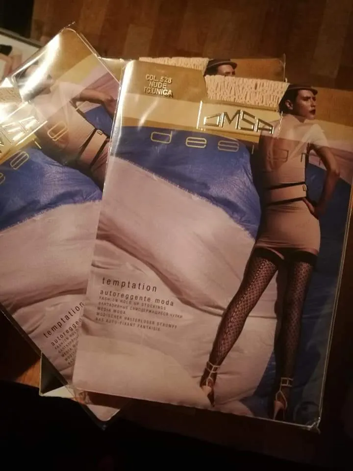 Autoreggente moda OMSA, taglia unica. 50g.