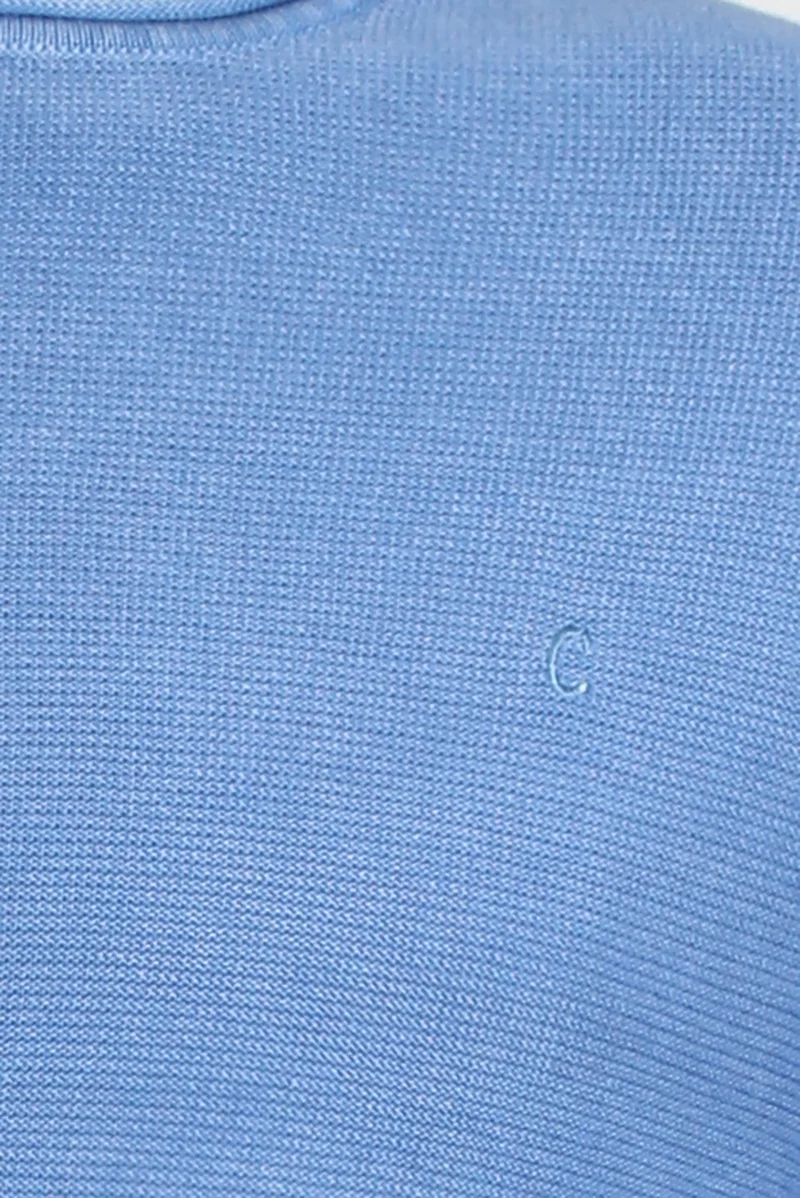 Pullover uomo girocollo acid wash