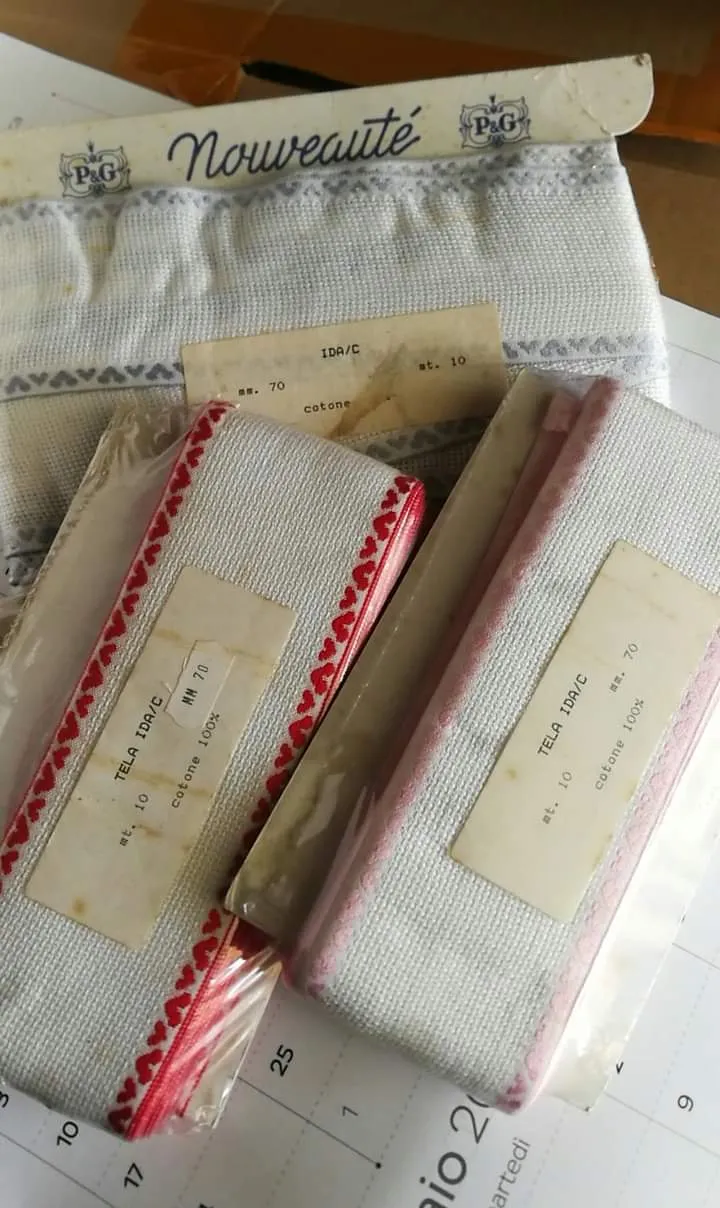 Tela Aida, 10 metri per 7cm. 300g