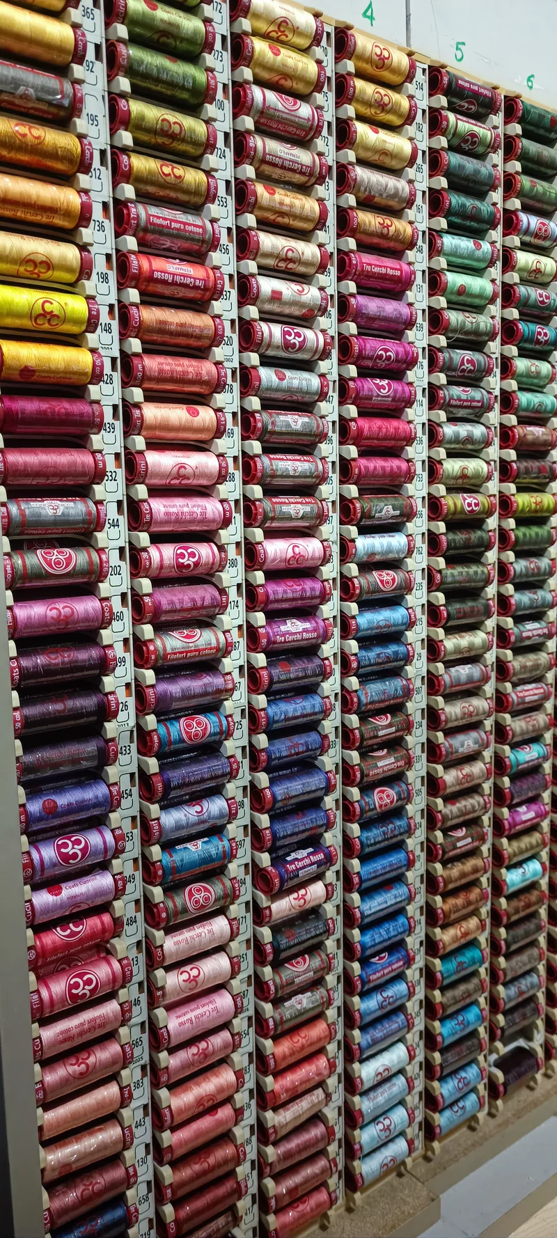 Set di 20 spagnolette Cucirini, colori assortiti. 200g.