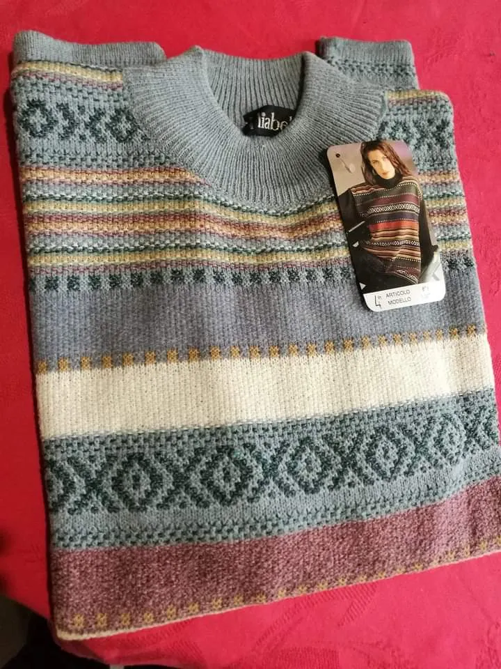Maglia donna fantasia, misto lana Liabel. 700g.